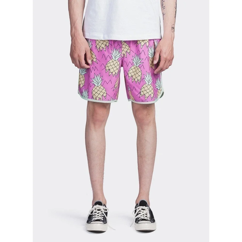 Sovereign Code JOYRIDE SWIM SHORT PINK GLOW/ PINK Size L